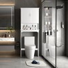 Yaheetech Over The Toilet Cabinet, Double Door Bathroom Storage Organizer,