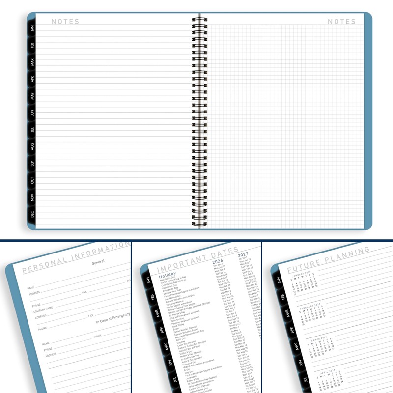 AT-A-GLANCE 2026 Planner, Weekly & Monthly, 8.25" x 11", Large,