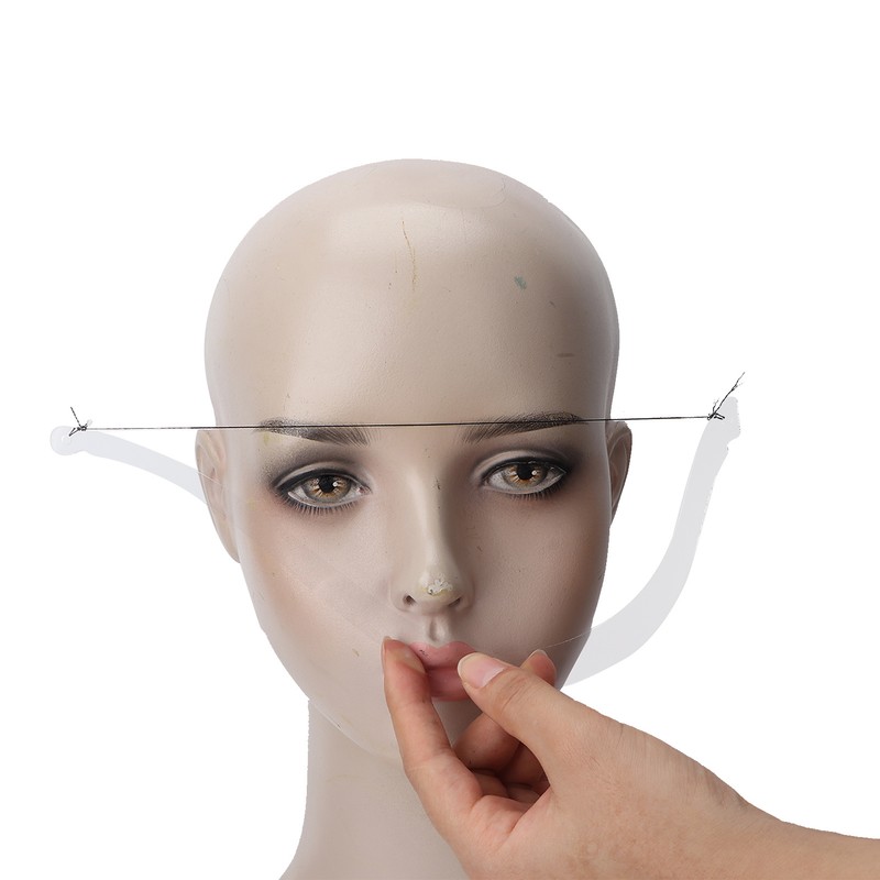 Microblading Kit Novice Eyebrow Line Marker Ruler Eyebrow Pencil Sharpener