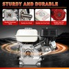 Ringmaster 6.5HP 200CC Gas Engine Horizontal Shaft Motor, 4-Stroke OHV