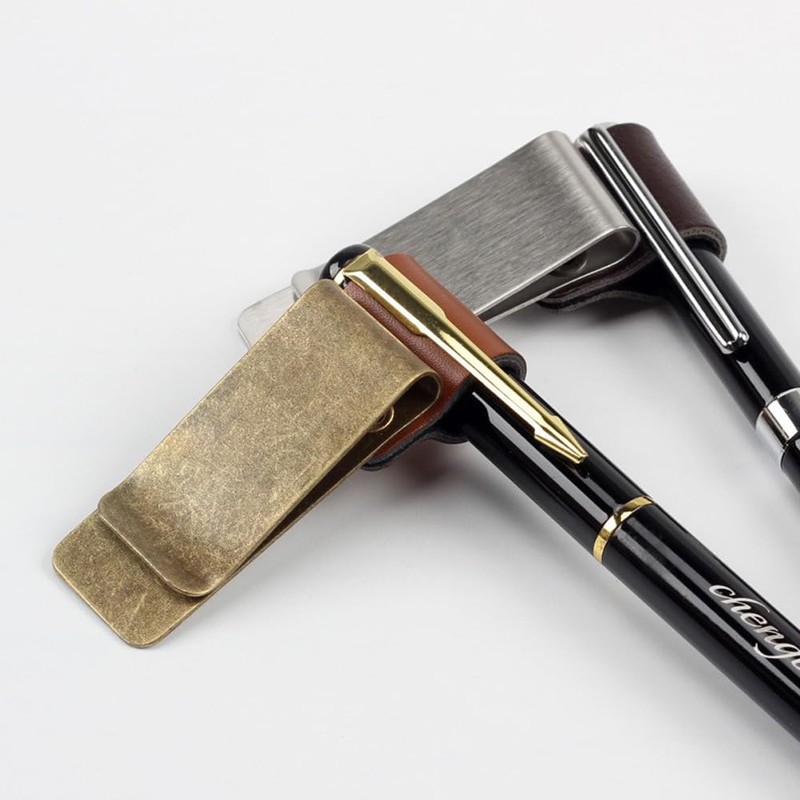 Samcos Pen Holder for Notebook, Set of 2, Holder Clip,