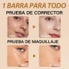 Base En Barra Corrector Facial Doble Punta Con Brocha 20g