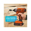 BLACK+DECKER 20V MAX* POWERCONNECT 1/4 in. Cordless Impact Driver Kit