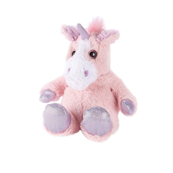 Intelex Warmies Cozy Plush Sparkly Unicorn Microwavable Soft Toy Warmer