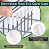OIIKI 150 PCS Dishwasher Rack Repair, 1 Inch Dishwasher Rack