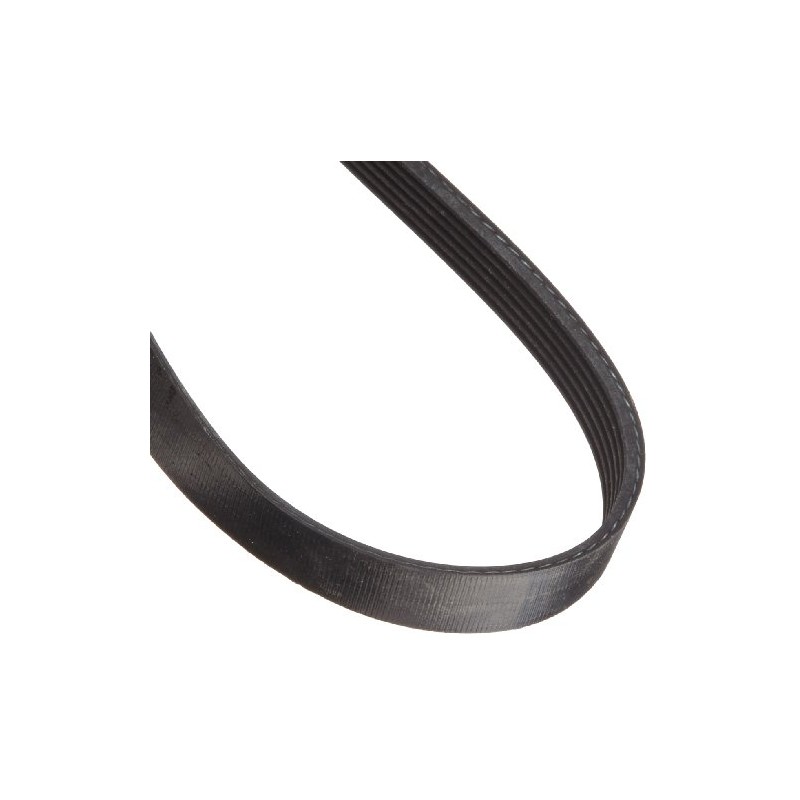 Gates 190J6 Micro-V Belt, J Section, 190J Size, 19" Length,