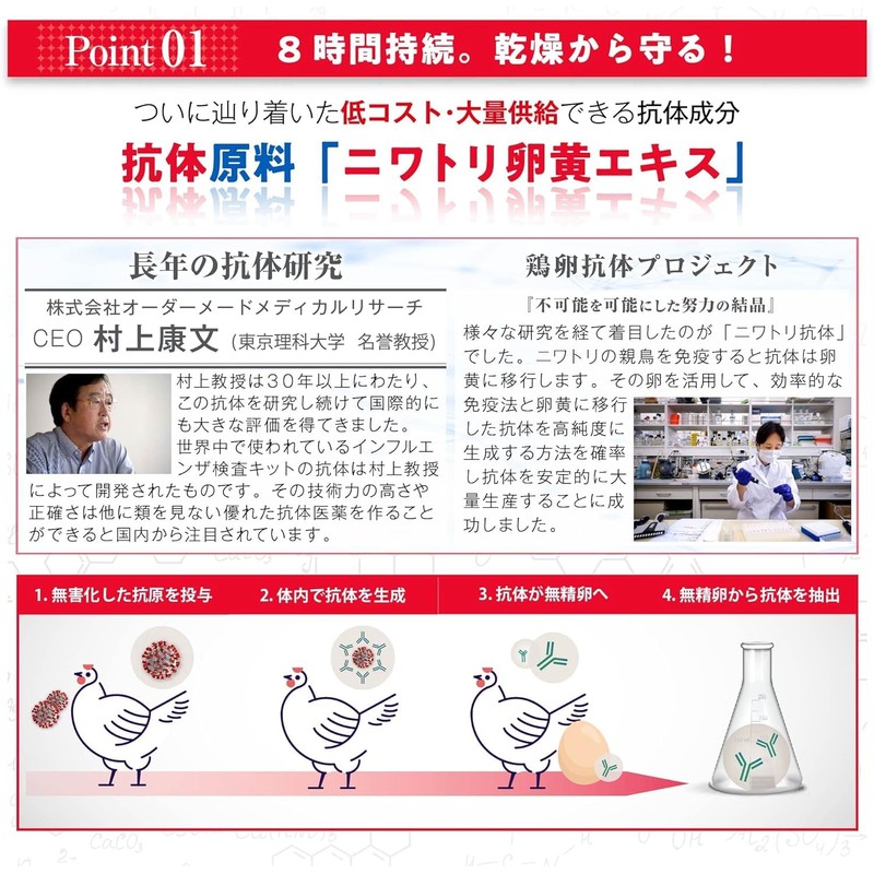 【シューティングマウスミスト 15ml】 ニワトリ抗体配合 口臭 保湿 簡単ケア 乾燥予防 ミント 口内 8時間持続