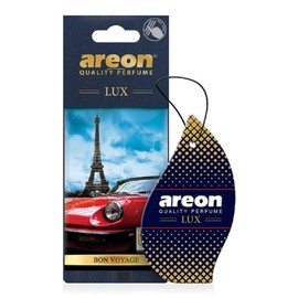 AREON Lux Hanging Car and Home Air Freshener, Bon Voyage (Pack of 3)