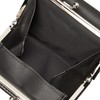 Fira FIMS-0343 Women's Trifold Wallet Logo Cool Black, Black