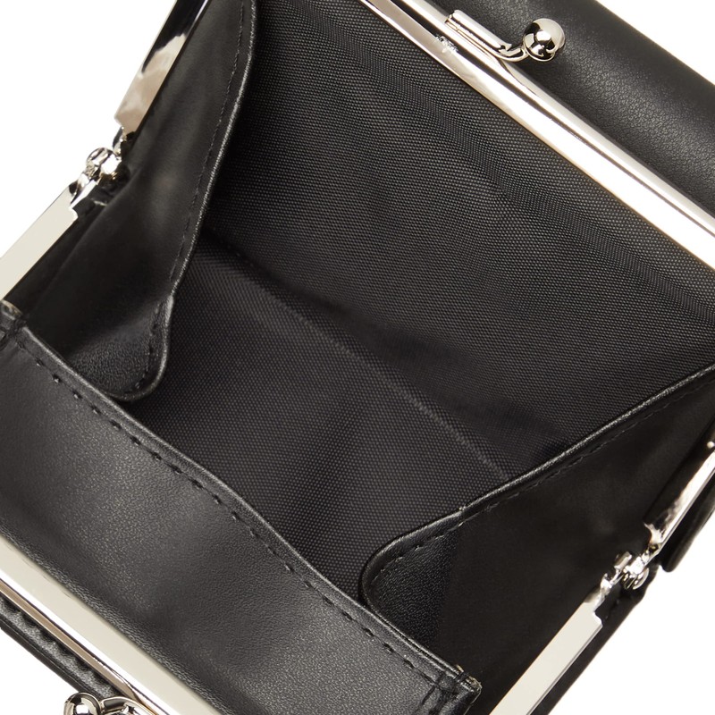 Fira FIMS-0343 Women's Trifold Wallet Logo Cool Black, Black