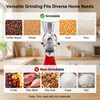 HOZODO Grain Mill Attachment for KitchenAid Stand Mixer, All Metal