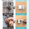 Cabinet Lock, 100 mm (4 in) Hasp Lockable with Keys,