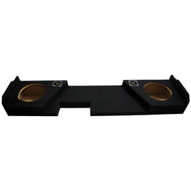 American Sound Connection ASC GM2X10-DCAB14UP-1 Compatible with GMC Sierra 2014-2018 Double Cab Truck Dual 10" Sub Box Enclosure
