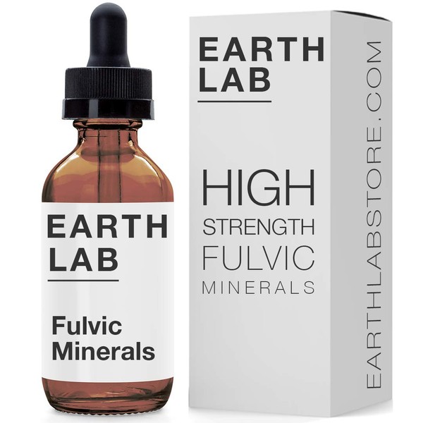 Earth Lab - Fulvic Minerals - High Strength, All Natural