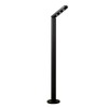 Jesco Lighting SD107CC082530-S Mizar - 8" Vertical Pole, Silver Finish