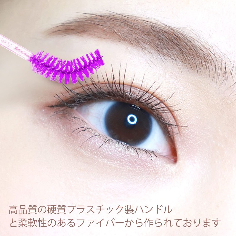 Screw Brushes 100pcs Makeup Brushes Purple Crystal Band Annhua Eyebrow