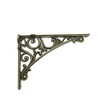 HARPOON 8 Inch Shelf Brackets 2 Pack Heavy Duty Wall