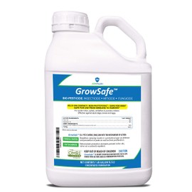 AgroMagen, GrowSafe Bio-Pesticide, Natural Miticide, Fungicide and Insecticide, for Organic Gardening, Non-Toxic, Concentrate (1.45 Gal)