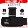 GotchaKart Weight Lifting Hooks for Deadlifting (Pair) – 600lbs Capacity,