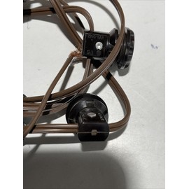 ZING EAR 6 LIGHT ~E12 CANDELABRA HARNESS STRING SET  WITH BAKELITE RINGS