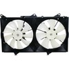 Azuresea Dual Radiator Cooling Fan Blade Assembly Set for Lexus
