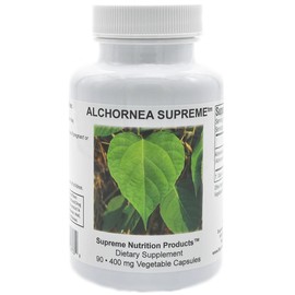 Supreme Nutrition Alchornea Supreme, 90 Pure Alchornea Leaf Vegetarian Capsules