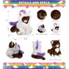 DolliBu Brown Cat Unicorn Plush Stuffed Animal Toy - Super