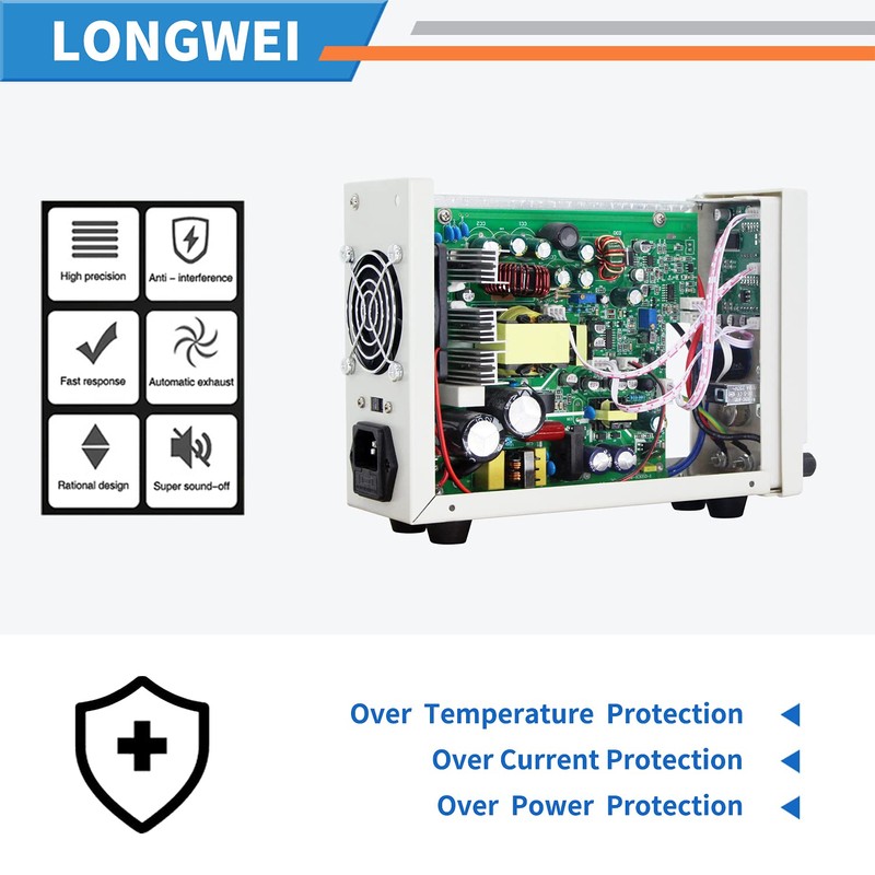 LONGWEI DC Power Supply Variable,0-30 V / 0-10 A LW-K3010D