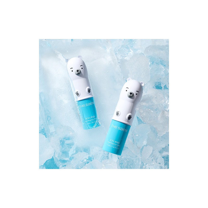 THE SAEM Iceland Hydrating Eye Stick 11g (Hydrating/Collagen/Peptide) - Hydrating
