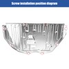 Engine Splash Shield Guard Compatible with Honda Civic 2022 2023,