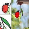 tooloflife Stained Glass Ladybug Window Hangings SunCatcher Window Art Ornaments