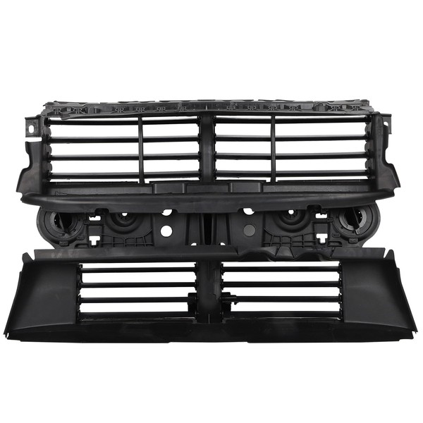 ROADFAR GV4Z-8475-A Black Front Radiator Active Grille Shutter w/Motor 2017-2017