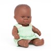 Babypuppe afrikanisches Mädchen 21cm-31144