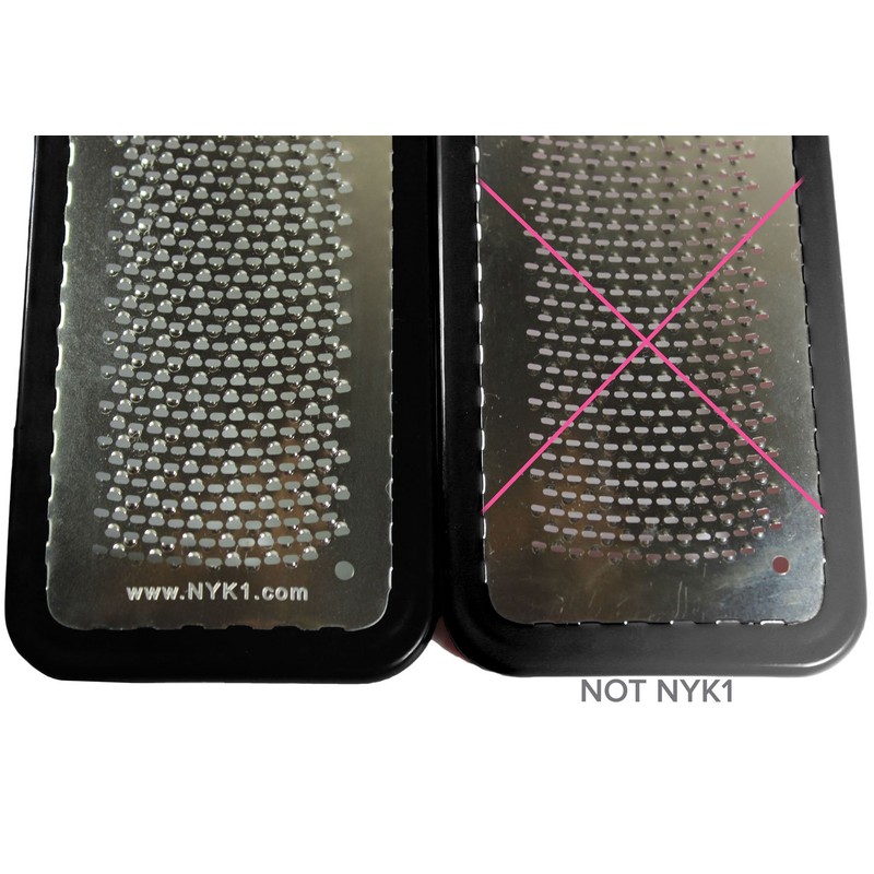 NYK1 pedicure foot rasp file, mega file, professional (black), the