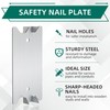 100 PCS Nail Plates for Wood Studs 1.5 x 3
