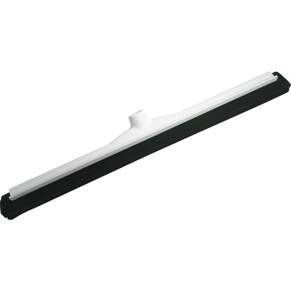 Carlisle FoodService Products 36622200 Commercial Foam Rubber Floor Squeegee with Plastic Frame, 22" Length, White-Black