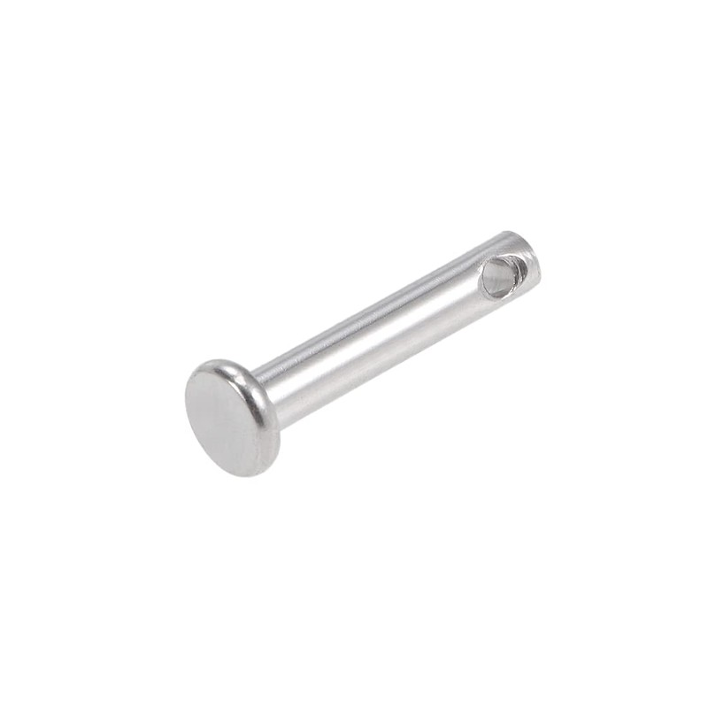 sourcing map 10x Single Hole Fork Bolts Pins 3 mm
