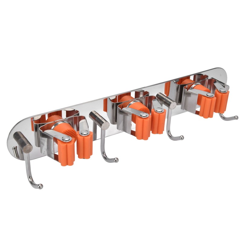 Broom Holder Wall Mount Stainless Steel Broom Wall Mount with