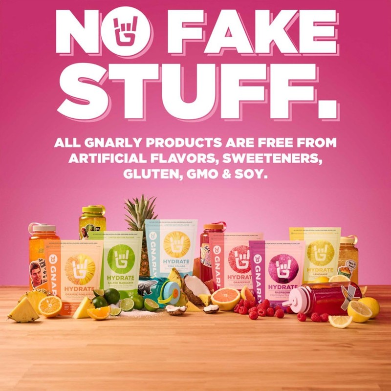 Gnarly Nutrition Gnarly Nutrition Hydrate Electrolyte Powder ?C Ruby Red