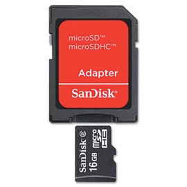 Secure Digital, 16GB Micro Sd with adap