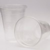 DecorLine Elegant Clear Plastic Diamond Cups - 8 oz (Pack