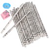 36pcs Music Note Pencils for Kids, Wooden Round Pencils with