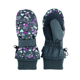 Sterntaler Baby girls' hammer, gloves. (Fäustel) - iron grey, size: 1