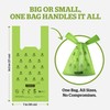 Pogi's Compostable Poop Bags with Easy-Tie Handles – Leak-Proof, Extra-Large,