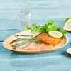 BIOZOYG Disposable Plates, Pack of 50, 17 cm Drop-Shaped -