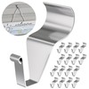 Cozcty 16 Pack Vinyl Siding Hooks, Siding Clips Heavy Duty