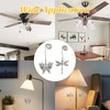 Runseaway 4PCS 14 Inch Ceiling Fan Pull Chains Extender, Dragonfly