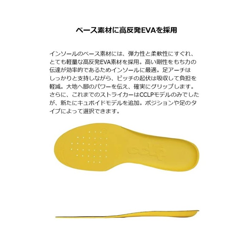 BMZ Soccer Performance Insole, Striker Levote, Black, Medium (25.0-26.0) For