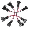 Adaptador de inyector de combustible OBD2 a OBD1 EV1, arnés