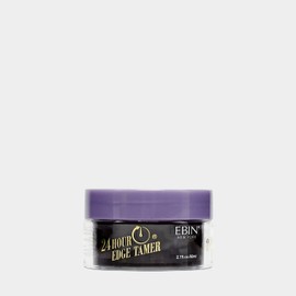 EBIN NEW YORK 24 Hour Edge Tamer - Extreme Firm Hold (2.7oz/ 80ml) - No Flaking, White Residue, Shine and Smooth texture with Argan Oil and Castor Oil